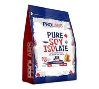 PROLABS PURE SOY ISOLATE - Proteine in Polvere Isolate, 89,5% Proteine Vegane Purissime di Soia - Protein Powder con Vitamina B6 e B12, no OGM - 900g (30g = 3 Misurini Tot 33 Porzioni), Caramel/Waffle