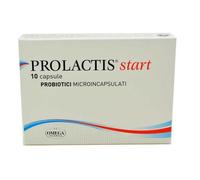 Omega Pharma Integratore probiotico Prolactis Start per la flora intestinale 10 capsule