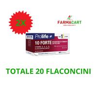 PROLIFE 10 FORTE ABBINATA 10 FLACONCINI DA 8 ML - TOT 20 FLACONCINI