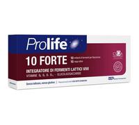 Prolife 10 Forte Integratore di Fermenti Lattici e Vitamine, 7 Flaconcini x 8ml