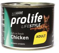 Prolife® Cat Lifestyle Adult Pollo e Riso Umido per Gatti Lattina da 200 g