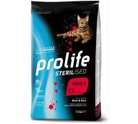 Prolife® Cat Sterilised Adult Manzo e Riso per Gatti 1,5 Kg