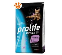Prolife Cat Sterilised Mature Manzo e Riso - Prolife Cat Sterilised Mature Manzo e Riso - Sacco Da 400 Gr