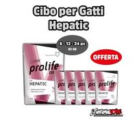 Prolife Cibo per gatti Diet VET HEPATIC 85GR - 24 PZ