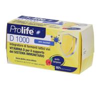 Prolife D 1000 Integratore di Probiotici e Vitamina D 10 Flaconcini