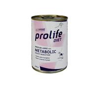 Prolife Dog Diet Veterinary Metabolic Weight Reduction Medium Large - Prolife Dog Diet Veterinary Metabolic Weight Reduction Medium Large - Lattina Da 400 Gr - CONFEZIONE RISPARMIO