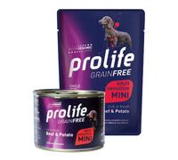 Prolife - Grain Free Adult Mini Sensitive con Manzo e Patate da 100g