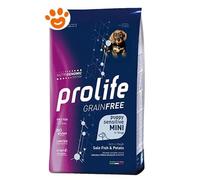 Prolife Dog Grainfree Sensitive Puppy Mini Sogliola e Patate - Prolife Dog Grainfree Sensitive Puppy Mini Sogliola e Patate - Sacco Da 600 Gr