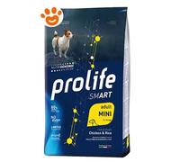 Prolife Dog Smart Adult Mini Pollo e Riso - Prolife Dog Smart Adult Mini Pollo e Riso - Sacco Da 600 Gr