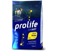 Prolife Dog Smart Mini Adult Pollo e Riso 7 kg - Crocchette per Cani Adulti