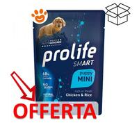 Prolife - Smart Puppy Mini con Pollo e Riso da 100g