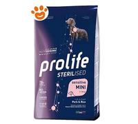 Prolife Dog Sterilised Sensitive Adult Mini Maiale e Riso - Prolife Dog Sterilised Sensitive Adult Mini Maiale e Riso - Sacco Da 2 Kg