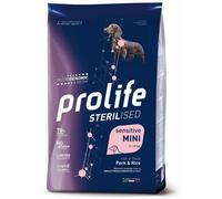 Prolife Sterilised Sensitive Mini Maiale e Riso 2 kg - Croccantini per cani - 1° ORDINE? scegli lo sconto BZR5 / BZR20 + 200 punti fedeltà