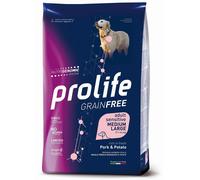 Prolife Grain Free Adult Medium/Large Sensitive Pork and Potato 10 Kg