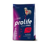 Prolife grain free adult sensitive manzo e patate medium large 2,5kg