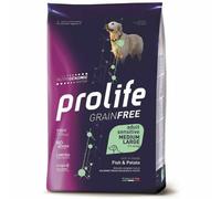 Prolife Grain Free Adult Sensitive Medium/Large Pesce & Patate - 10 kg