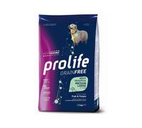 Prolife grain free adult sensitive pesce e patate medium large 2,5kg