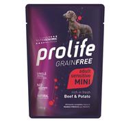 Prolife Grain Free Dog Mini 100 gr - Manzo e patate - Cibo Umido per Cani - 1° ORDINE? scegli lo sconto BZR5 / BZR20 + 200 punti fedeltà