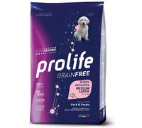 Prolife Grain Free Puppy Sensitive Maiale & Patate - Medium/Large. Sacco da 10 K