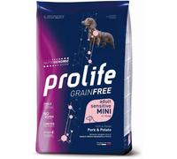 Prolife® Grain Free Sensitive Adult Mini Maiale e Patate per Cani 2 Kg