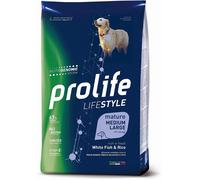 Prolife Life Style Crocchette Per Cani Mature Medium-Large Pesce e Riso 12KG