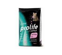 Prolife Life Style Kitten Salmone e Riso Crocchette Per Gattini 1,5kg
