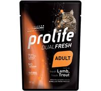 Prolife® Prolife Cat Dual Fresh Adult Agnello e Trota Umido per Gatti