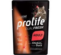 Prolife® Prolife Cat Dual Fresh Adult Pollo e Anatra Umido per Gatti