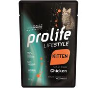 Prolife® Prolife Cat Lifestyle Kitten Pollo Umido per Gattini
