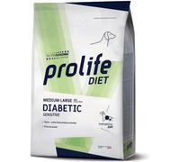 Prolife® Prolife Diet Dog Diabetic Sensitive Medium Large per Cani 8 Kg