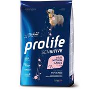 Prolife® Sensitive Adult Medium/Large Maiale e Riso per Cani 10Kg