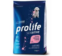 Prolife Sensitive Cane Puppy Medium/Large Agnello e Riso 10 kg - Croccantini per cani - 1° ORDINE? scegli lo sconto BZR5 / BZR20 + 200 punti fedeltà