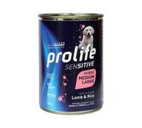 Prolife sensitive puppy agnello e riso medium large 400gr