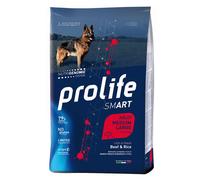 Prolife Smart Adult Medium / Large Manzo e Riso Crocchette per cane - Set %: 2 x 12 kg