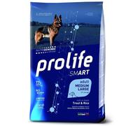 Prolife - Smart Adult Medium/Large alla Trota e Riso da 12 Kg