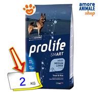 Prolife smart adult trota e riso medium 2,5kg