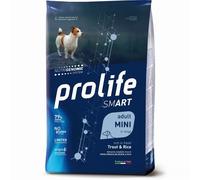 Prolife Dog Smart Adult Mini Trota e Riso - Prolife Dog Smart Adult Mini Trota e Riso - Offerta [PREZZO A CONFEZIONE] Quantità Minima 2, Sacco Da 7 Kg