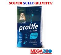 Prolife Smart Cane Puppy Medium Pollo e Riso (scadenza: 31/10/2024): 10 kg