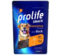 Prolife Snack Dog Adult Sensitive Grain Free 90 gr - Prolife Snack Sensitive 90 gr Anatra - 1° ORDINE? scegli lo sconto BZR5 / BZR20 + 200 punti fedeltà