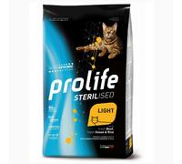 Prolife Sterilised Gatto Light Manzo Oca e Riso 7 kg - Croccantini per gatti - 1° ORDINE? scegli lo sconto BZR5 / BZR20 + 200 punti fedeltà