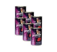 PROLIFE UMIDO CANE 6x400GR ADULT GRAIN FREE MANZO & PATATE MEDIUM/LARGE