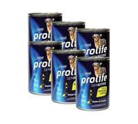 PROLIFE UMIDO CANE 6x400GR ADULT SENSITIVE CONIGLIO & PATATE MEDIUM/LARGE