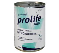 Prolife Veterinary Diet Hypoallergenic Dog Medium/Large 400 gr Cinghiale - confezione da 6 pezzi - Umido monoproteico cane - 1° ORDINE? scegli lo sconto BZR5 / BZR20 + 200 punti fedeltà