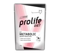 Prolife Veterinary Formula Metabolic Weight Reduction 85 gr - confezione da 12 pezzi - Dieta veterinaria per gatti - 1° ORDINE? scegli lo sconto BZR5 / BZR20 + 200 punti fedeltà