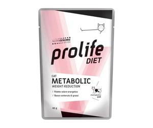 Prolife Veterinary Formula Metabolic Weight Reduction 85 gr - confezione da 12 pezzi - Dieta veterinaria per gatti - 1° ORDINE? scegli lo sconto BZR5 / BZR20 + 200 punti fedeltà