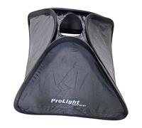 PROLIGHT EQUIPMENT SOFTBOX Foldable 60x60 cm, con fondo bianco, valigetta e ridu