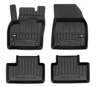 FROGUM 3D407879 Tappetino in Gomma nero anteriore e Posteriore