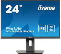 iiyama ProLite XUB2495WSU-B7 Monitor PC 61 cm (24") 1920 x 1200 Pixel 4K Ultra HD LED Nero [XUB2495WSU-B7]