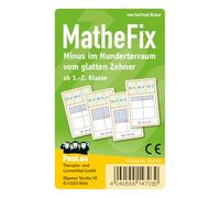 ProLog MatheFix® Giochi educativi - 7 giochi di carte educativi per scuola elementare & seco I - Comprensione giocosa matematica dallo spazio numerico alle frazioni - Materiale promozionale e