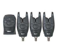Prologic BAT+ Bite Alarm Set Bissanzeigerset 3+1 Blu LED